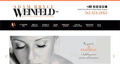 Desktop Screenshot of drweinfeld.com